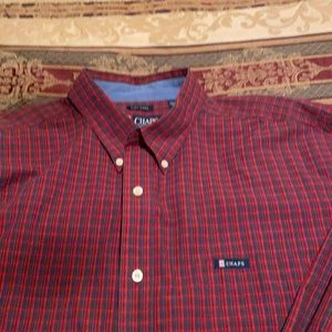 Men Chaps long sleeve dress shirt easy care XXL/TTG